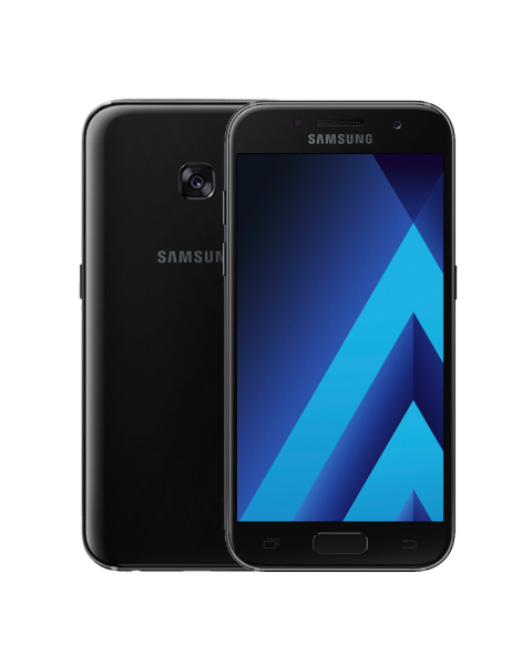 Refurbished Samsung Galaxy A3 16GB schwarz (2017)
