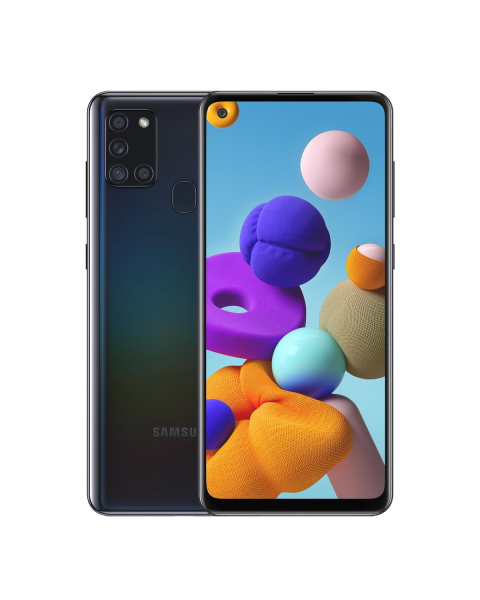 Refurbished Samsung Galaxy A21S 32 GB Schwarz