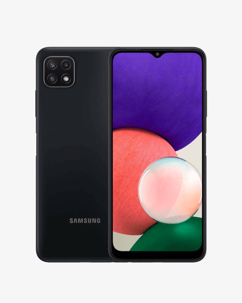 Refurbished Samsung Galaxy A22 64GB Schwarz | 5G