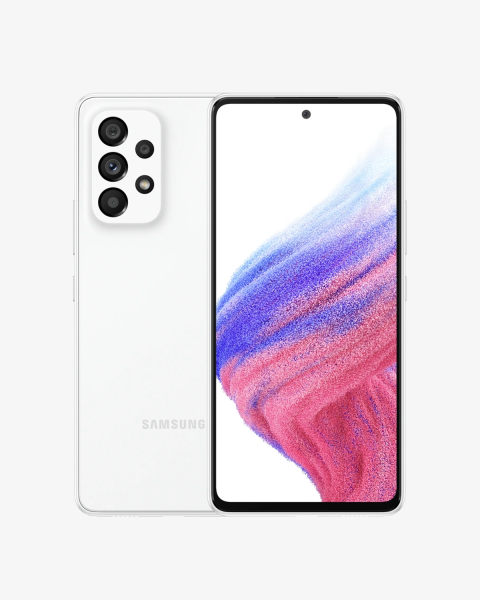 Refurbished Samsung Galaxy A53 256GB Weiß | 5G