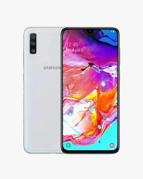 Refurbished Samsung Galaxy A70 128GB Wei&szlig;