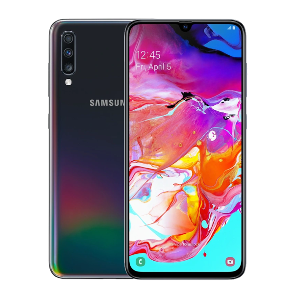 Refurbished Samsung Galaxy A70 64GB Schwarz