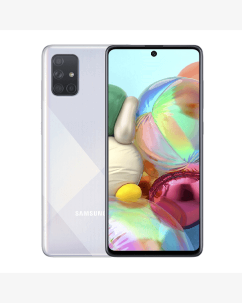 Refurbished Samsung Galaxy A71 128GB Weiß
