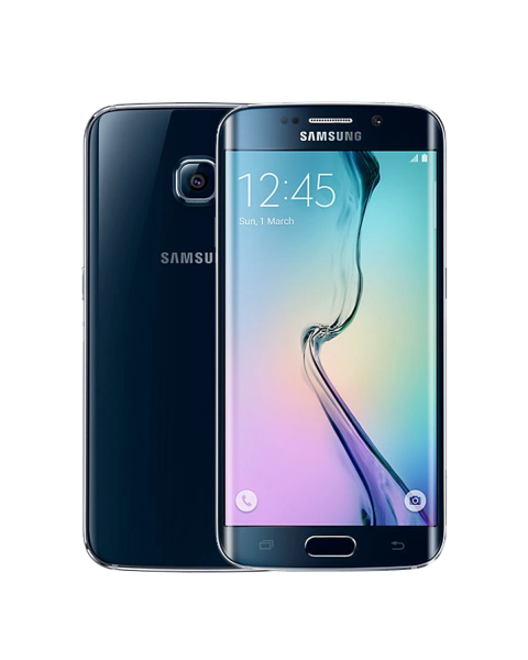 Refurbished Samsung Galaxy S6 Edge 32 GB Schwarz