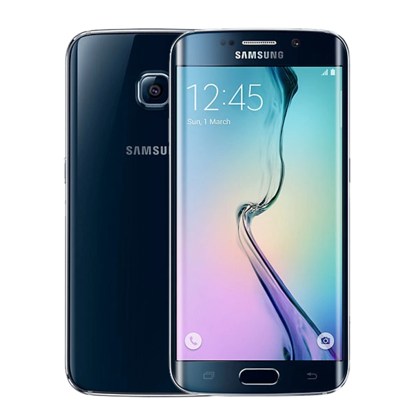 Refurbished Samsung Galaxy S6 Edge 32 GB Schwarz