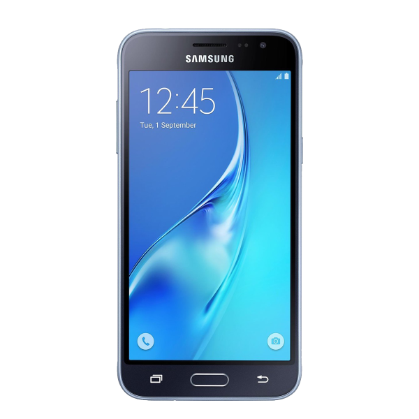 Refurbished Samsung Galaxy J3 8GB Schwarz (2016)