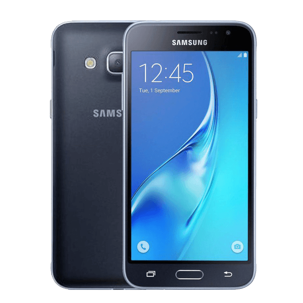 Refurbished Samsung Galaxy J3 8GB Schwarz (2016)