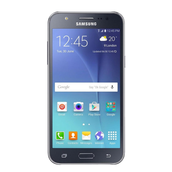 Refurbished Samsung Galaxy J5 8GB Schwarz (2015)