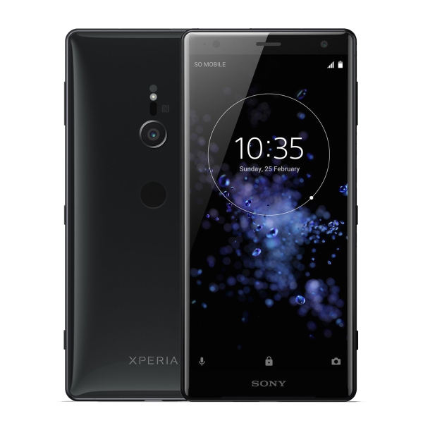 Refurbished Sony Xperia XZ2 | 64GB | Schwarz