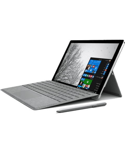 Microsoft Surface Pro 3 | 12.3 inch | 4e generatie i5 | 256GB SSD | 8GB RAM | Grijs QWERTY toetsenbord | Exclusief Pen