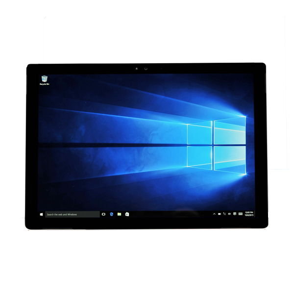 Refurbished Microsoft Surface Pro 4 | 12,3 Zoll | 6. Generation i5 | 256GB SSD | 8GB RAM | Blau QWERTY Tastatur | Ohne Stift