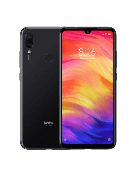 Refurbished Xiaomi Redmi Note 7 | 128GB | Schwarz | Dual