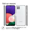 TPU Clear Cover für das Samsung Galaxy A22 (5G) - Transparent