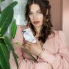 Selencia Maya Fashion Backcover iPhone SE (2022 / 2020) / 8 / 7 / 6(s) - Quartz Rose