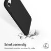 Liquid Silikoncase Schwarz für das iPhone SE (2022 / 2020) / 8 / 7