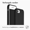 Liquid Silikoncase Schwarz für das iPhone SE (2022 / 2020) / 8 / 7