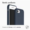 Liquid Silikoncase Blau für das iPhone SE (2022 / 2020) / 8 / 7