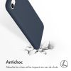 Liquid Silikoncase Blau für das iPhone SE (2022 / 2020) / 8 / 7