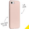 Liquid Silikoncase Rosa für das iPhone SE (2022 / 2020) / 8 / 7