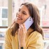 Liquid Silikoncase Lila für das iPhone SE (2022 / 2020) / 8 / 7
