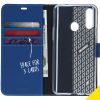 Wallet TPU Klapphülle für das Samsung Galaxy A20s - Dunkelblau