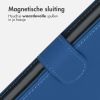 Wallet TPU Klapphülle für das Samsung Galaxy A22 (5G) - Dunkelblau