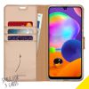 Wallet TPU Klapphülle für das Samsung Galaxy A31 - Gold