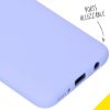 Liquid Silikoncase Lila für das Samsung Galaxy A40