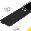 Accezz Flipcase Samsung Galaxy A41 - Zwart / Schwarz / Black