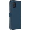 Echtleder Klapphülle für das Samsung Galaxy A51 - Dunkelblau