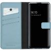 Echtleder Klapphülle für das Samsung Galaxy A51 - Hellblau