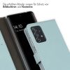 Echtleder Klapphülle für das Samsung Galaxy A52(s) (5G/4G) - Hellblau