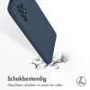 Liquid Silikoncase für das Samsung Galaxy A52(s) (5G/4G) - Dunkelblau