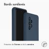 Liquid Silikoncase für das Samsung Galaxy A52(s) (5G/4G) - Dunkelblau