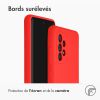 Liquid Silikoncase für das Samsung Galaxy A52(s) (5G/4G) - Rot