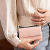 Selencia Uitneembare Vegan Lederen Clutch Galaxy A52(s) (5G/4G)