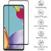 Premium Screen Protector aus gehärtetem Glas für das Samsung Galaxy A52(s) (5G/4G) / A53 - Schwarz