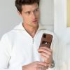 Selencia Vegan Lederen Backcover Samsung Galaxy A52(s) (5G/4G) - Bruin / Braun  / Brown