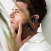 Selencia Vegan Lederen Backcover Samsung Galaxy A52(s) (5G/4G) - Bruin / Braun  / Brown