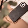 Slang Hoesje met koord Galaxy A52 (5G) / A52 (4G) - Zwart - Zwart / Black