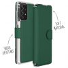 Xtreme Wallet Booktype Galaxy A52 5G / A52 4G - Donkergroen - Donkergroen / Dark Green