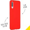 Liquid Silicone Backcover Samsung Galaxy A70 - Rood - Rood / Red