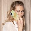 Selencia Maya Fashion Backcover Samsung Galaxy A72 - Green Nature