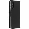 Echtleder Klapphülle für das Samsung Galaxy A7 (2018) - Schwarz