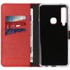 Echt Lederen Booktype Samsung Galaxy A9 (2018) - Rood / Red