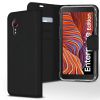 Wallet TPU Klapphülle für das Samsung Galaxy Xcover 5 - Schwarz