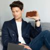 Echt Lederen Booktype Samsung Galaxy S10 Lite - Lichtbruin - Lichtbruin / Light Brown