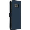 Echtleder Klapphülle Blau für das Samsung Galaxy S8