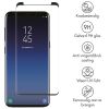Premium Screen Protector aus gehärtetem Glas für das Samsung Galaxy S9 - Schwarz