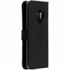 Echtleder Klapphülle Schwarz für Samsung Galaxy S9